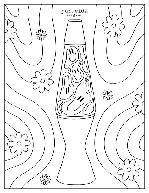 Preppy Coloring Pages Printable